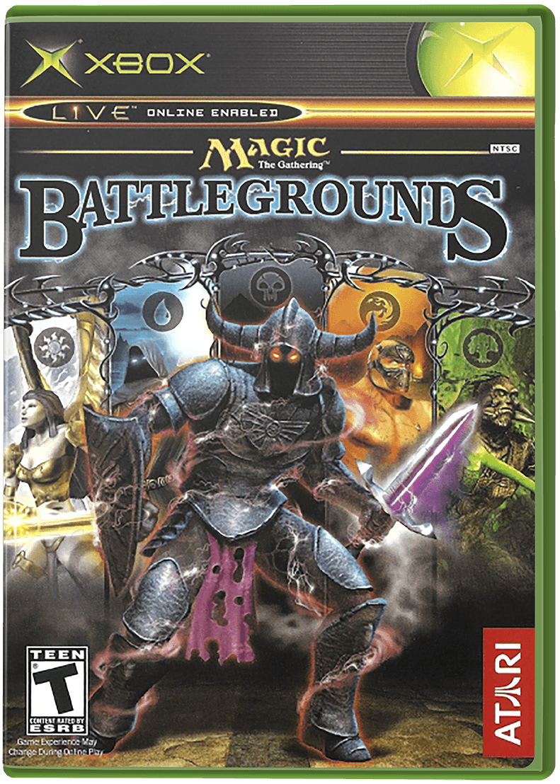 Magic the Gathering Battlegrounds box art for Xbox